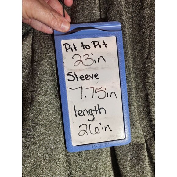 Mens Genuine Dickies Size Large T-Shirt Olive Green Short Sleeve Crew Neck - Picture 3 of 10